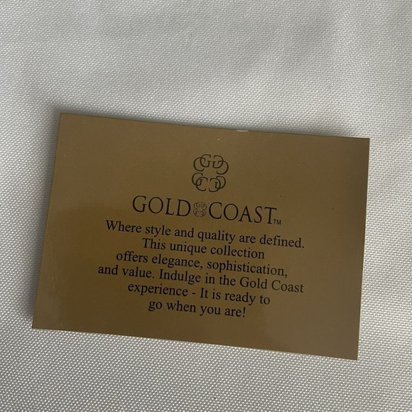 Gold Coast Men's Dark Brown Leather Slim Wallet/Card Holder Bifold - Picture 4 of 6